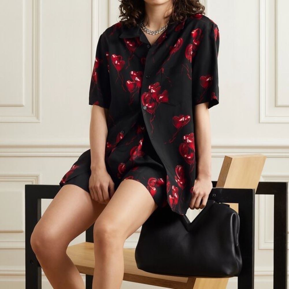 Alexander Wang Black Button Down Shirt | Size S